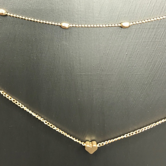 🆑 Sweet Heart Chain Necklace - Picture 3 of 4